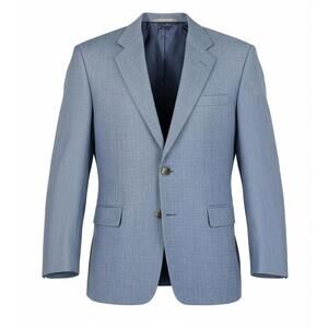 Y2K Hickey Freeman Gorsart Blue Wool Blazer Darien Sport Shop 39S 2006
